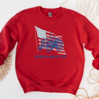 American Agriculture Tractor Flag – Crewneck
