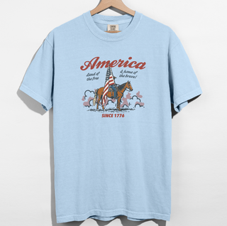 America Land Of The Free– Comfort Colors T-Shirt