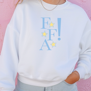 FFA Blue and Yellow Stars– Crewneck