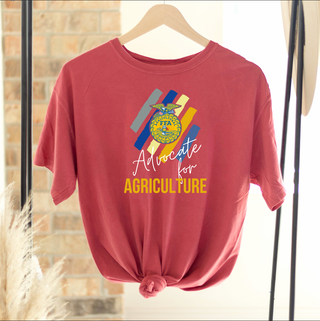 Emblem - Agvocate For Agriculture - Color – Comfort Colors T-Shirt