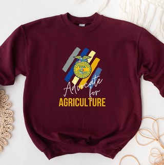 Emblem - Agvocate For Agriculture - Color – Crewneck
