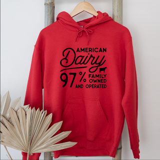 American Dairy Family Owned And Operated – Hoodie