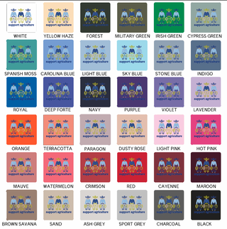 Blue Cowboys - Support Agriculture – Crewneck