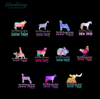 Show Them- Choose Your Animal– Hoodie