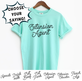 Rope- CHOOSE YOUR SAYING– Comfort Colors T-Shirt