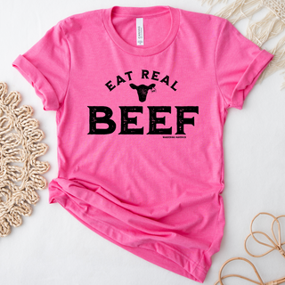 Eat Real Beef – Bella Canvas T-Shirt