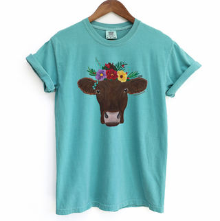 Cow Flower – Comfort Colors T-Shirt