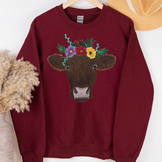 Cow Flower – Crewneck