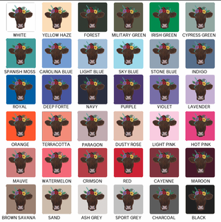 Cow Flower – Crewneck