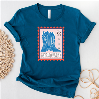 USA Boot Stamp - Bella Canvas T-Shirt