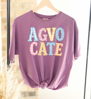 Vintage Floral Agvocate – Comfort Colors T-Shirt