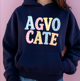 Vintage Floral Agvocate – Hoodie