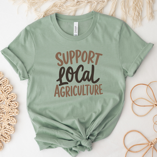 Support Local Agriculture – Neutral – Bella Canvas T-Shirt