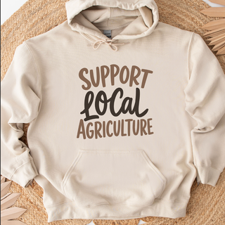 Support Local Agriculture – Neutral – Hoodie