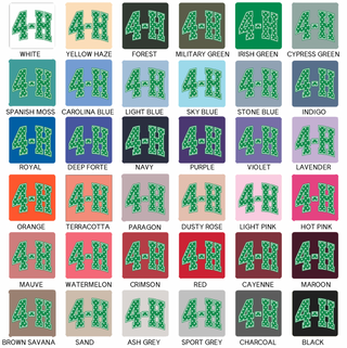 4-H Polka Dot– Crewneck