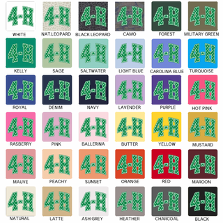 4-H Polka Dot– Infant/Toddler/Youth