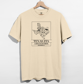 Texas FFA Convention Boot– Comfort Colors T-Shirt