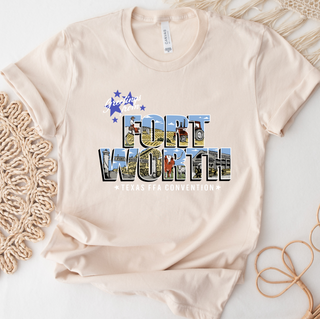 Greetings from Fort Worth- Bella Canvas T-Shirt