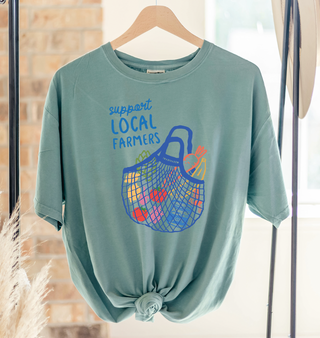 Support Local Farmers – Market – Comfort Colors T-Shirt