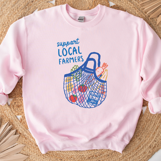 Support Local Farmers – Market – Crewneck