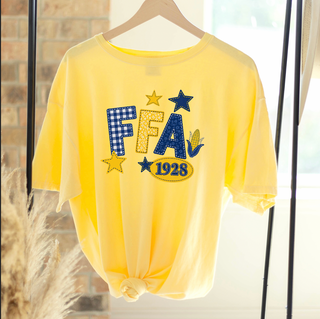 Star Patched FFA – Comfort Colors T-Shirt