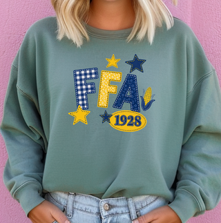 Star Patched FFA – Crewneck
