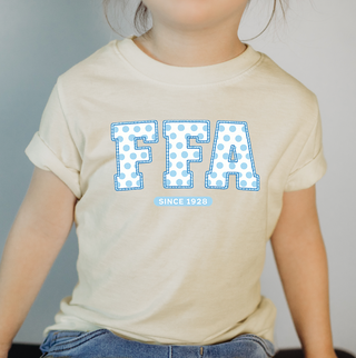 Baby Blue Polka Dot FFA – Infant/Toddler/Youth