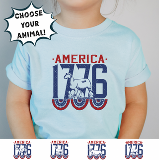 1776 Animals-CHOOSE YOUR ANIMAL– Infant/Toddler/Youth