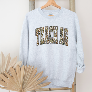 Camo Teach Ag– Crewneck