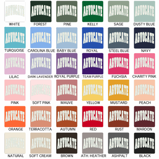 Varsity Floral Agvocate Green- Bella Canvas T-Shirt