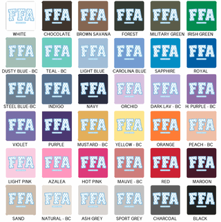 Baby Blue Polka Dot FFA– Hoodie