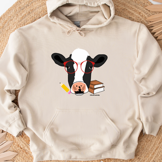 Nerdy Dairy Cow– Hoodie