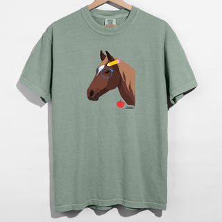 Nerdy Horse– Comfort Colors T-Shirt