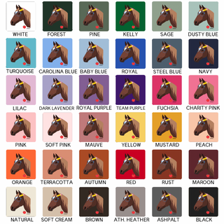 Nerdy Horse- Bella Canvas T-Shirt