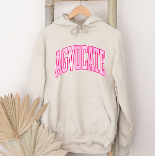 Pink Stripe Agvocate– Hoodie