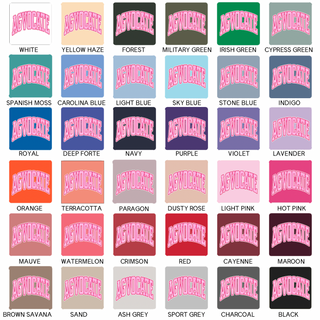 Pink Stripe Agvocate– Crewneck