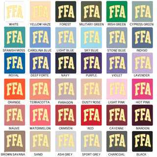 Yellow Plaid FFA– Crewneck