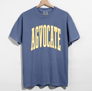 Yellow Plaid Agvocate– Comfort Colors T-Shirt