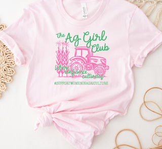 RTS Sale Tee - The AG Girl Club - Pink