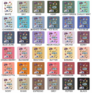 National FFA Watercolor Western– Comfort Colors T-Shirt - Front & Back