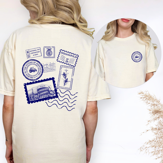 National FFA Convention Expo Distressed Stamps– Comfort Colors T-Shirt - Front & Back