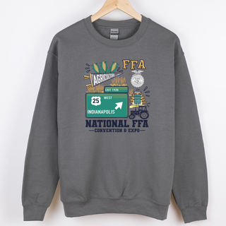 INDY Roadsign– Crewneck