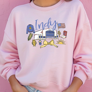 Lucas Oil Bow– Crewneck