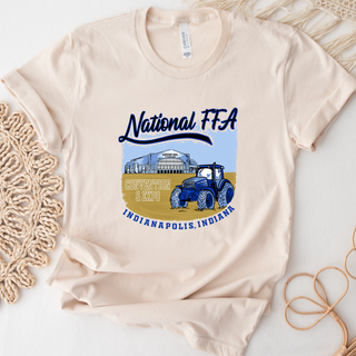 National FFA Tractor Oval- Bella Canvas T-Shirt