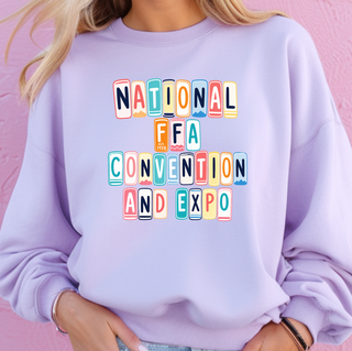 National FFA License Plate– Crewneck