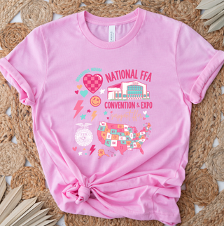 National FFA Patchwork- Bella Canvas T-Shirt
