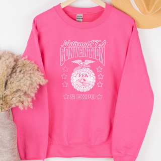National FFA Convention Stars White– Crewneck