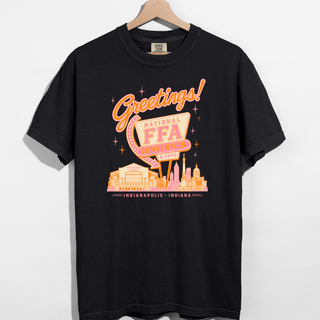 National FFA Greeting Sign– Comfort Colors T-Shirt