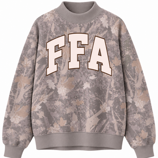 PREORDER -Woodsy FFA Camo Mock Neck - Ships 10/15