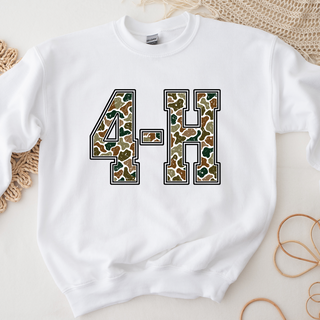Camo 4-H– Crewneck